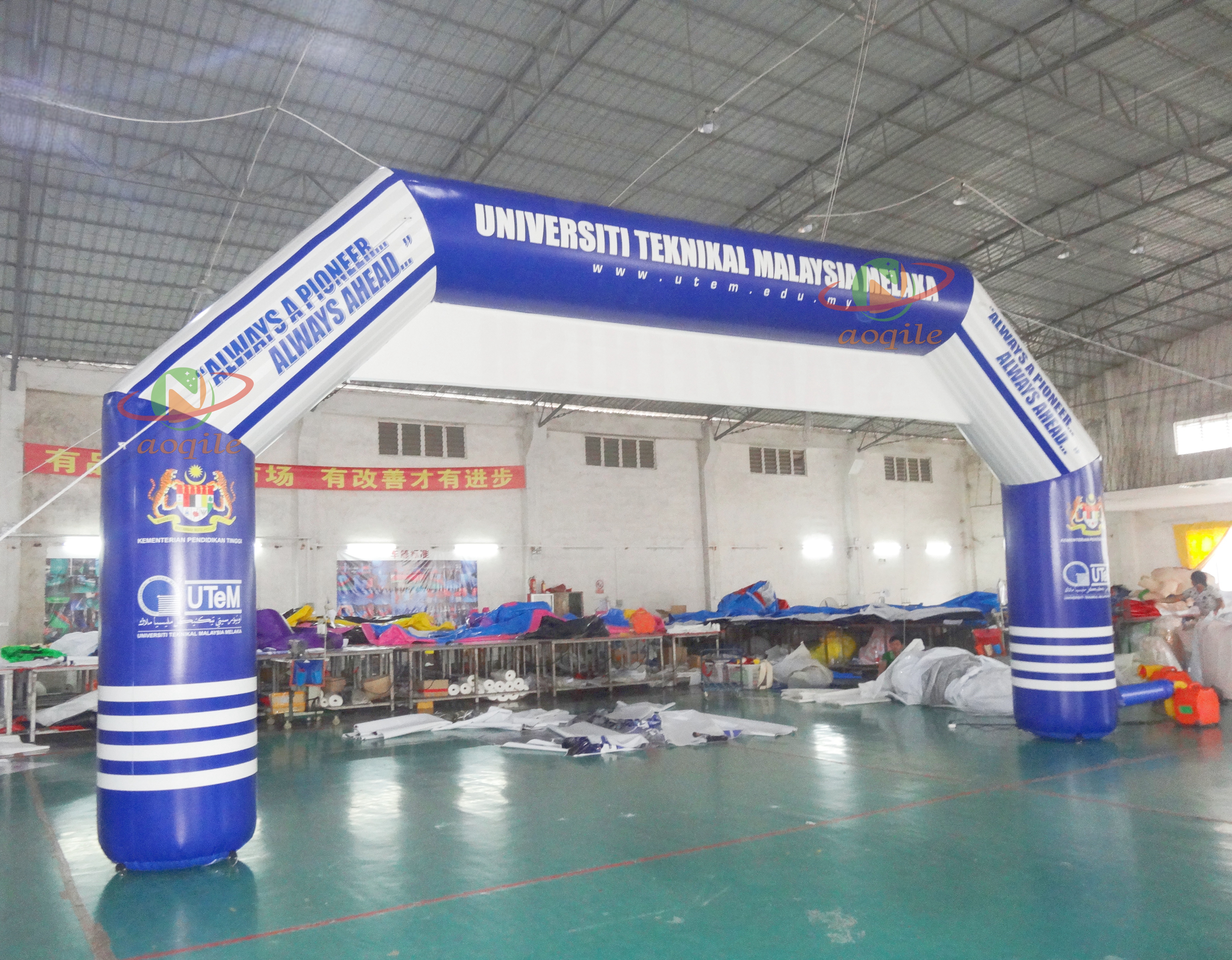 Event Start And Finish Line Inflatable Advertising Arch Outdoor Inflatable Arch Model