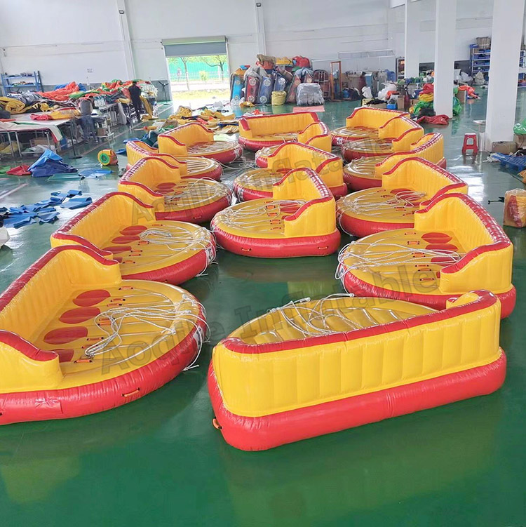 High Quality Summer Water sports Games Towable Inflatable Flying Fish Sofa