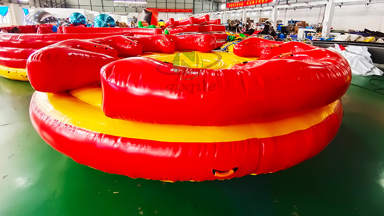 Airtight Safety Floating Inflatable Sea Towable Stimulate Water Game 8 people Water Ski Towable Sofa Boat