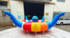 New Funny Inflatable Commercial Grade Flying Fish Boat Floating Water Octopus Game Disco Donut Boat
