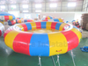 Summer Stimulating Water Entertainment Towable Ufo Inflatable Rotating Toy Disco Boat