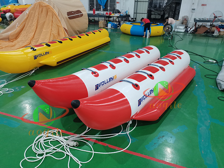 Jetski double rows Boat Inflatable Water Towable Banana Boat Sled For 10 Person