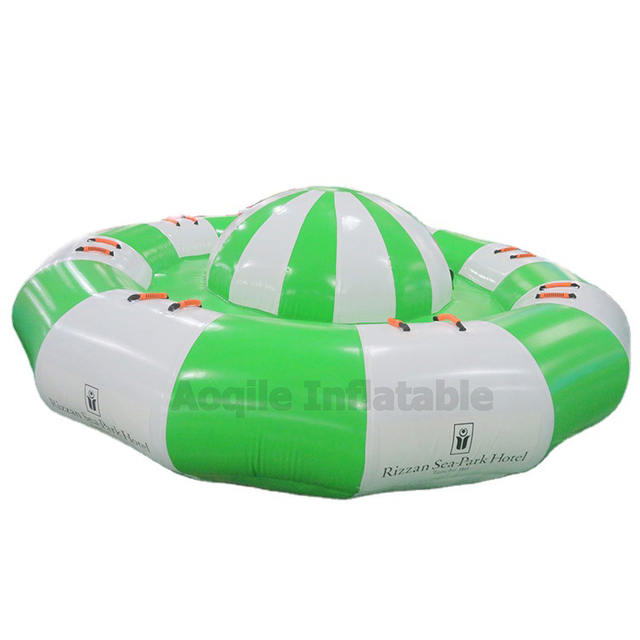 Summer Fun Water Games Floating Spinner Boat Towable Inflatable Disco Boat