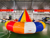 Popular 10 Seats Inflatable floating Rotating Ufo Towable Tube Water Spinning Toys Inflatable Disco Boat