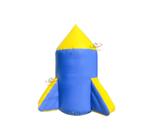 Inflatable Rocket Swimming Buoy Water Activities Floating Sea Area Marking Advertising Buoy