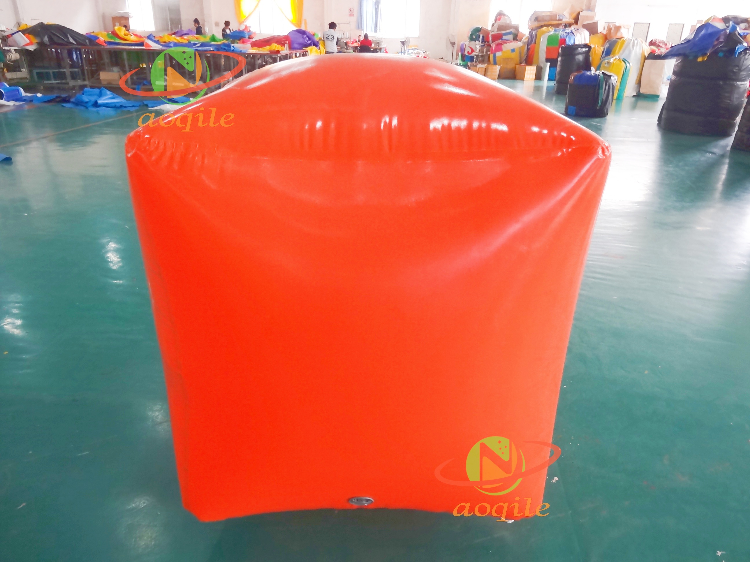 For Sale Water Inflatable Cube Buoy Swimming Competition Inflatable Floating Warning Mark