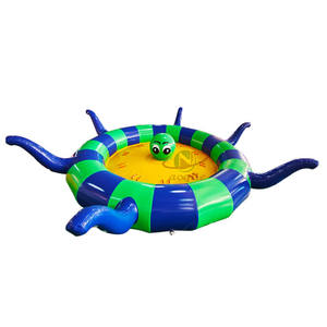 Custom design Sea Sports Inflatable Floating Spinning Donut Towable Inflatable disco Octopus Boat