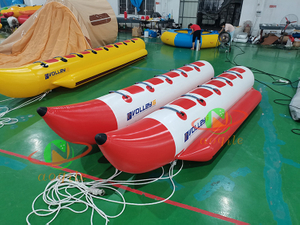 Inflatable Flying Fish Game Boat Tube Towable Water Sports Equipment Inflatable Banana Boat