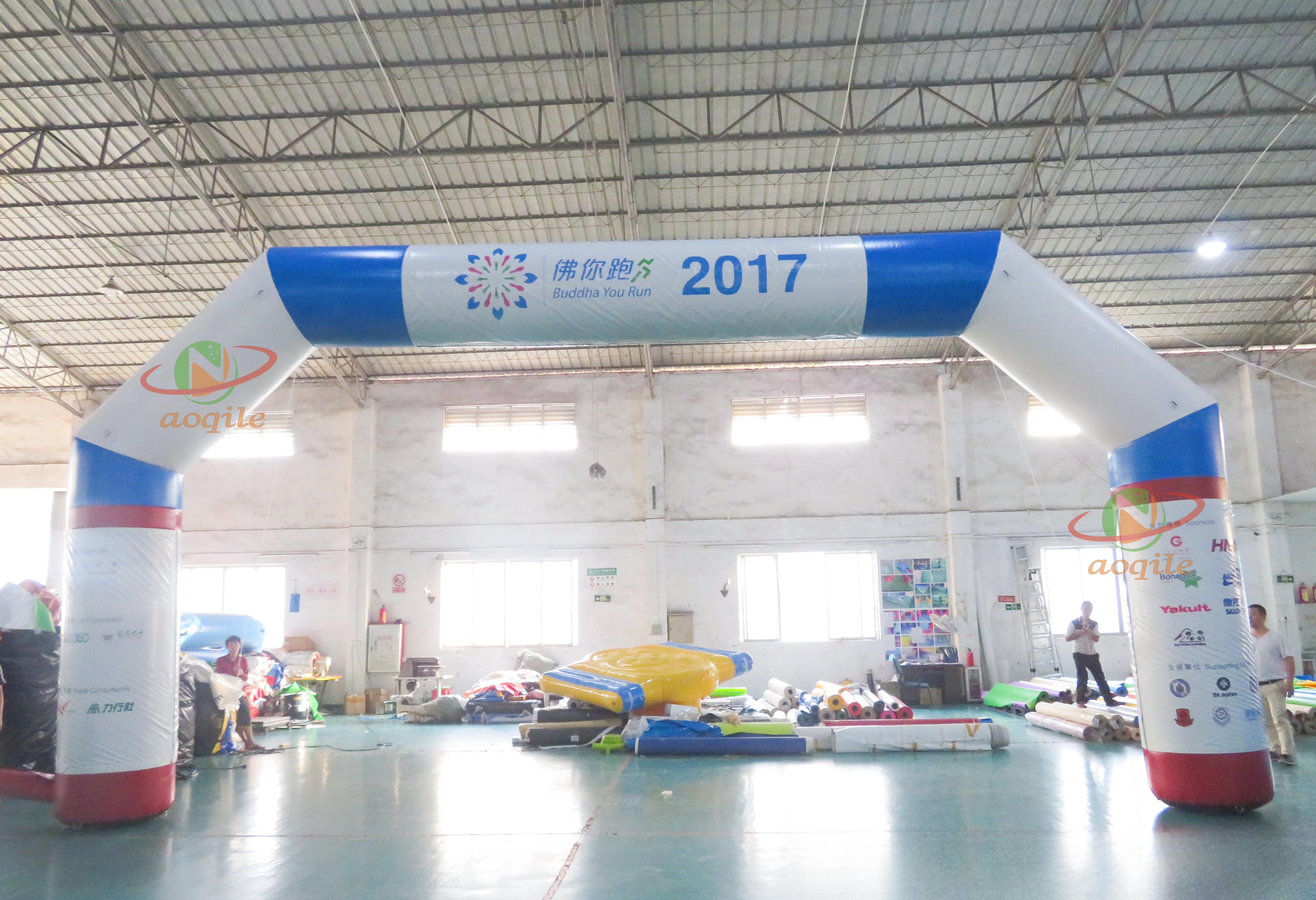 Sale Inflatable Starting Line End Point Sports Arch Outdoor Advertising Inflatable Arch