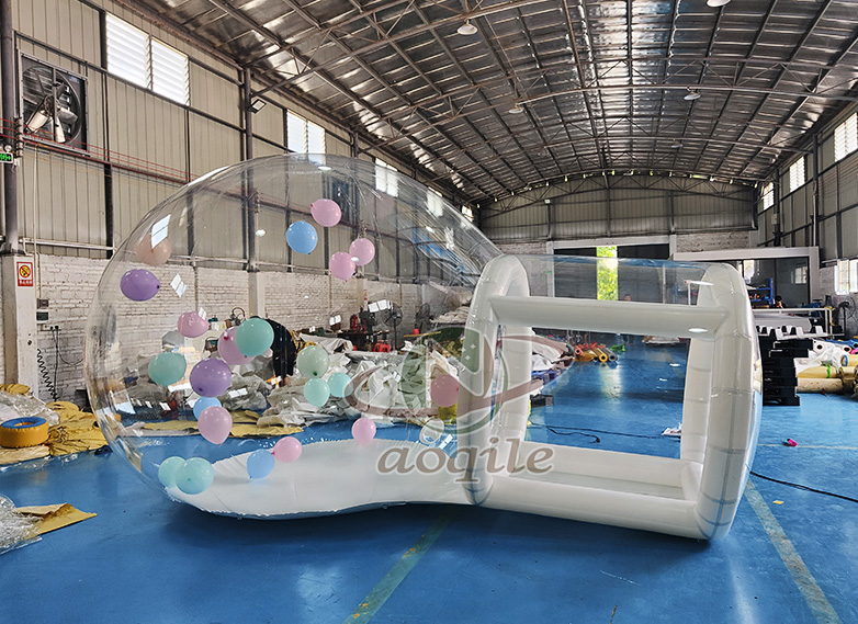 Aoqile 2025 Hot-Selling High-Quality Customizable Inflatable Transparent Bubble House for Outdoor Camping Events
