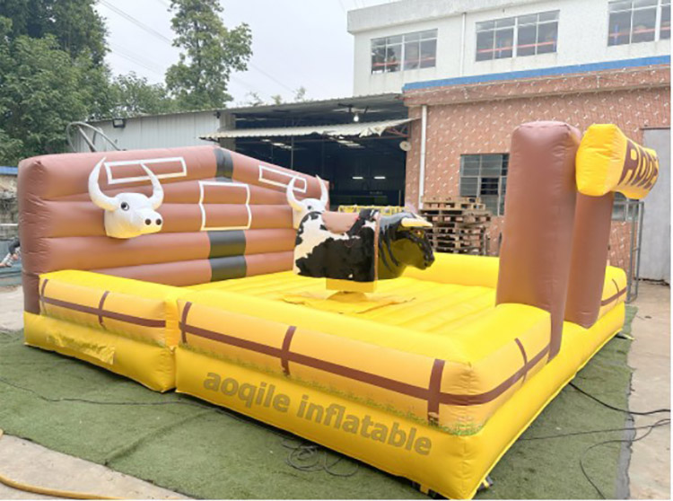 Aoqile Newly Designed Outdoor Entertainment Commercial High-quality Inflatable Bullfighting Machine for Events