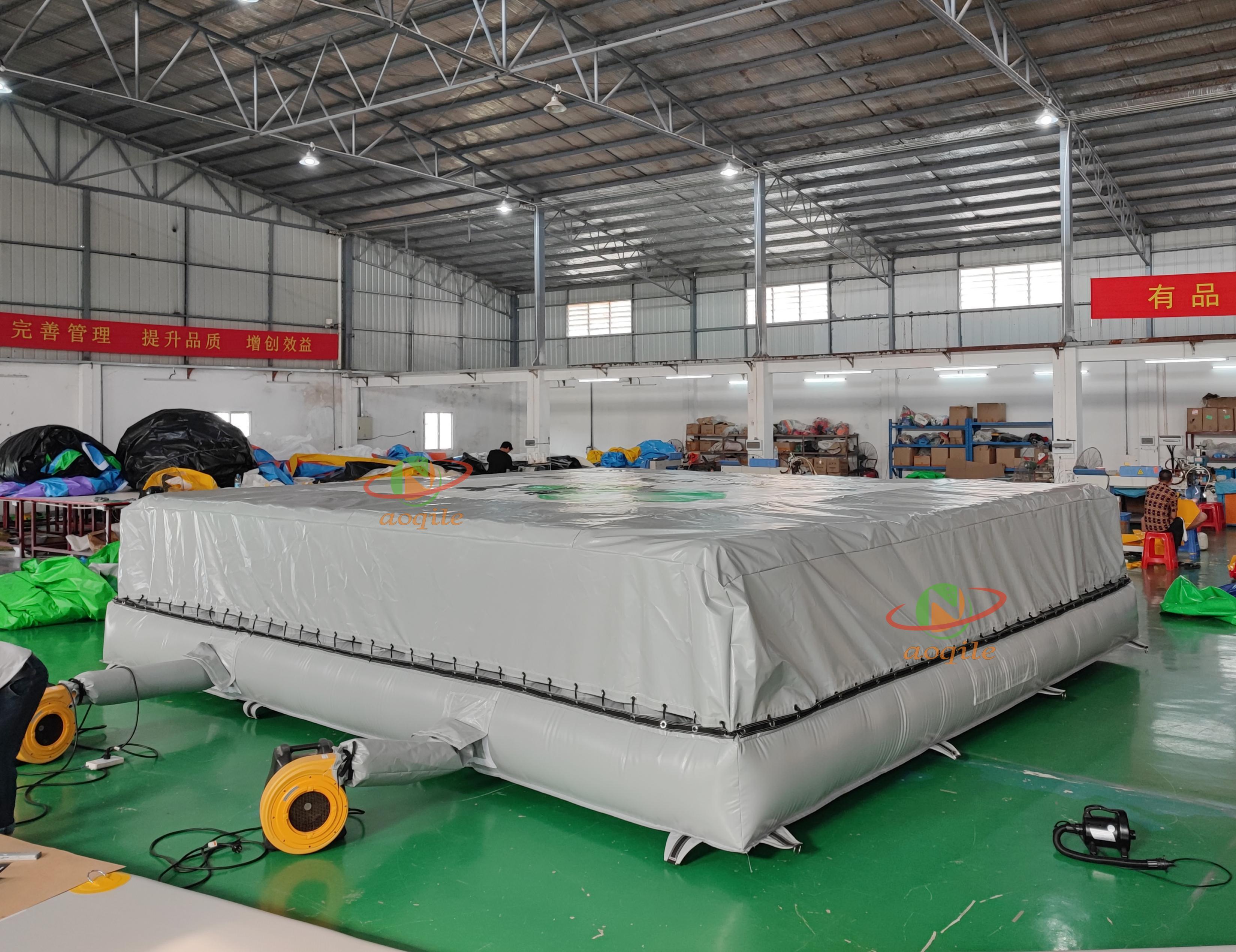 Aoqile Commercial Inflatable Water Jump Bag UV Resistant Foldable for Beach Party Rental Events for Events