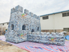 Aoqile Heavy Duty Inflatable Fortress Barrier Windproof Structure for Outdoor Event Zone Division Protection for Events