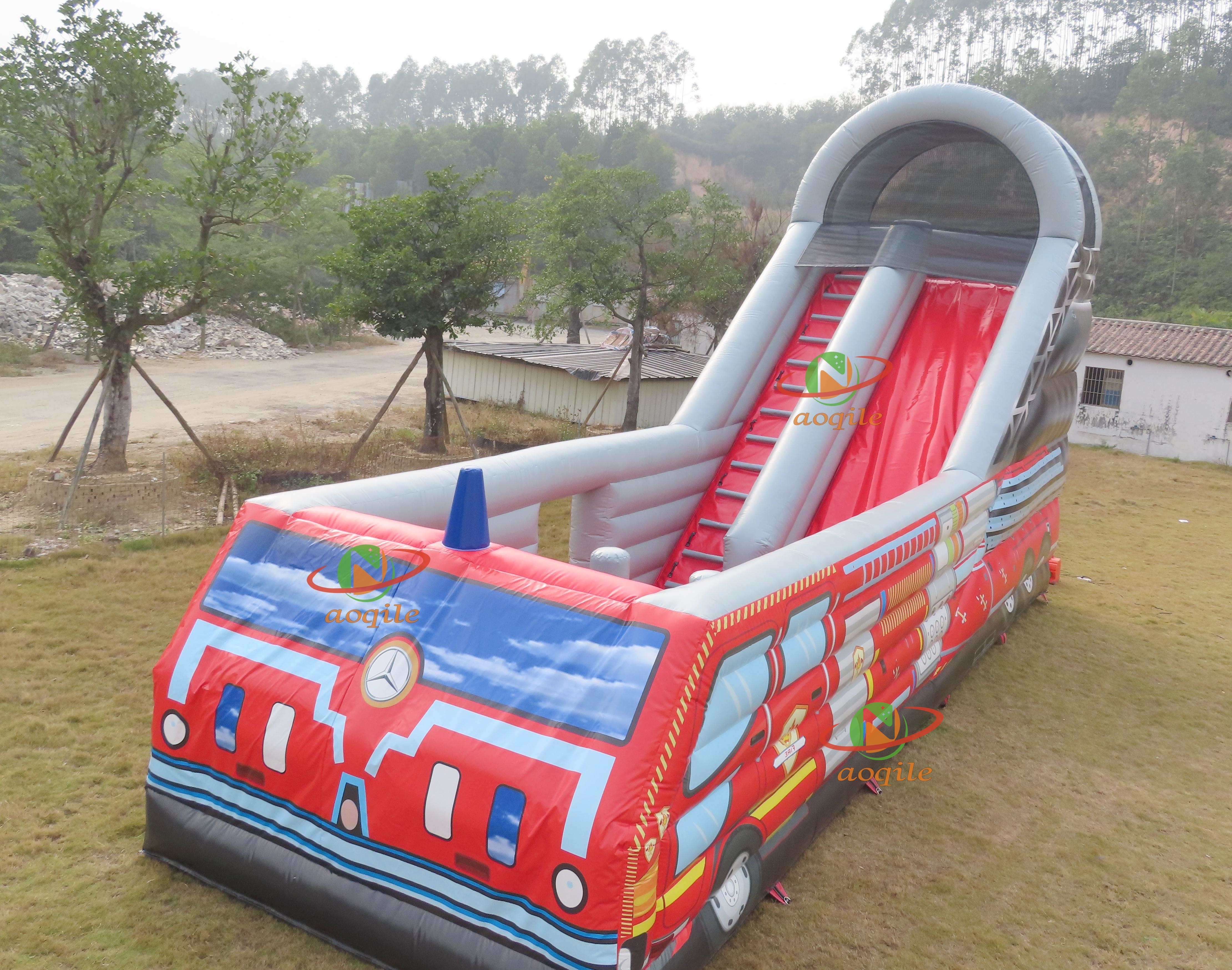 Inflatable Water Park Swimming Pool Water Slide，2-person Access