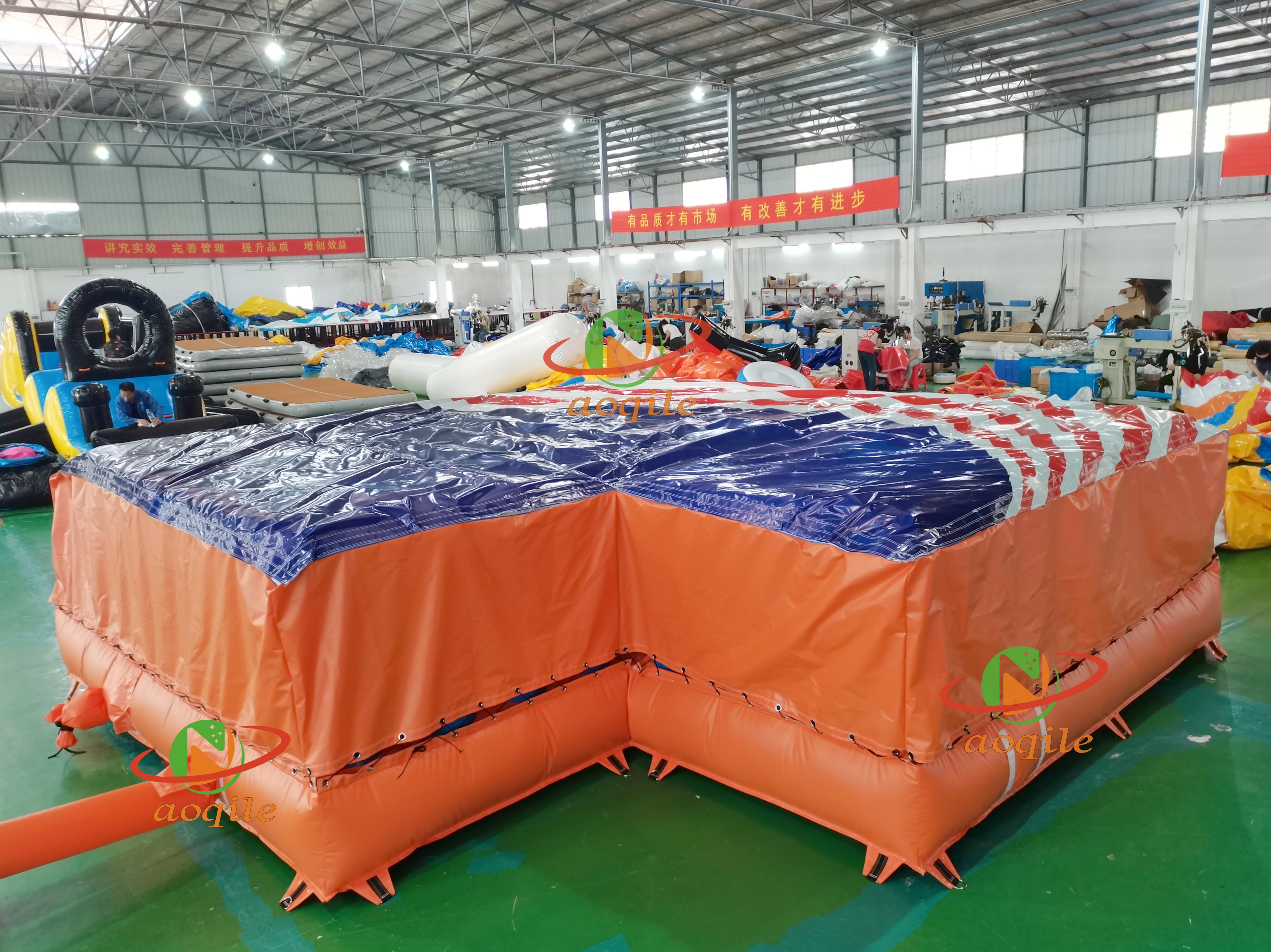 High-quality Custom-made Large Inflatable Mattress Protection Jump Air Bag