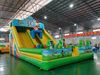 High Quality Custom Water Park Inflatable Trampoline Slide Combination Puppy Style