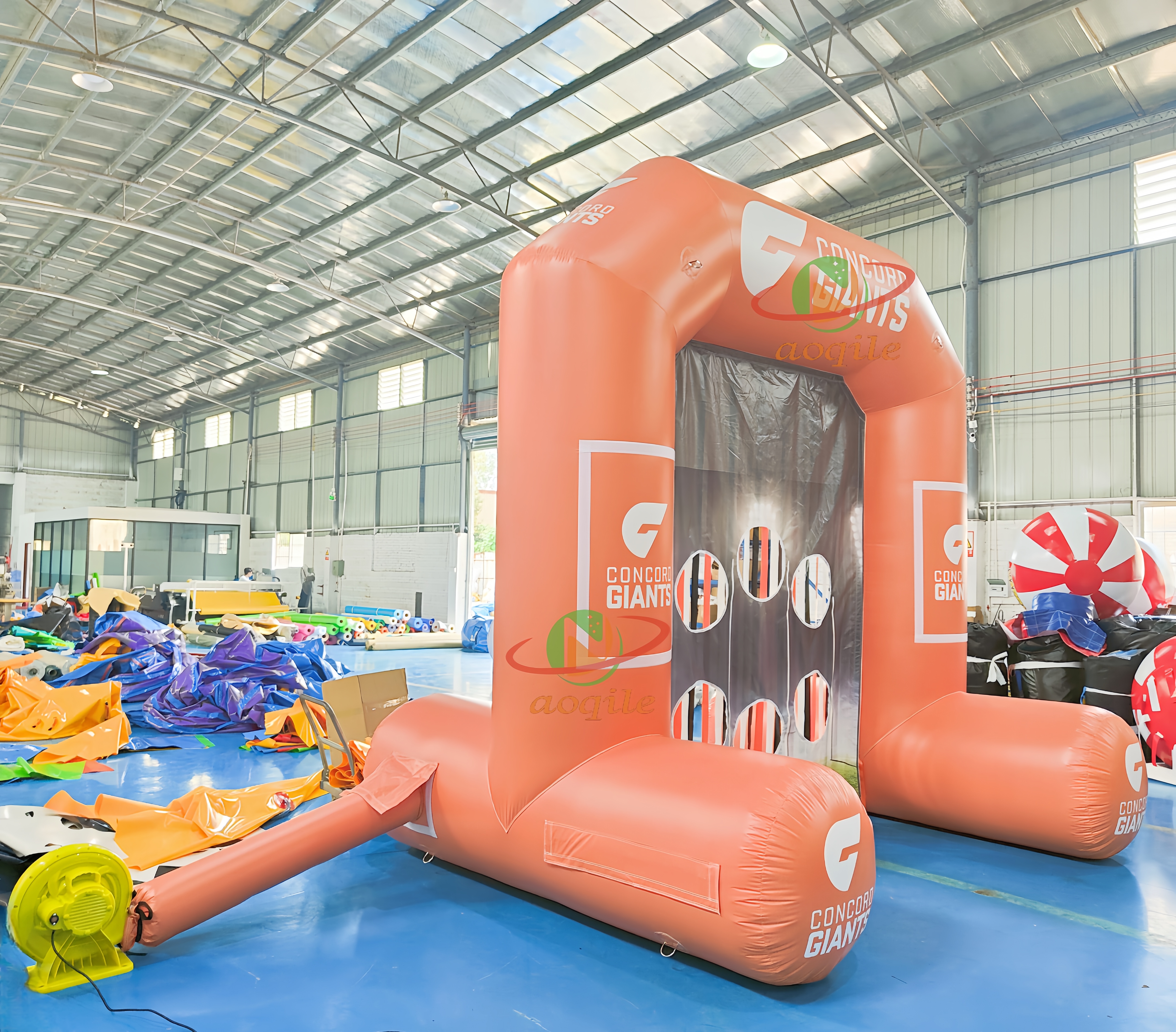 Full Color Printed Inflatable Arch For Outdoor Activities Starting And Finishing Running Competition Arch