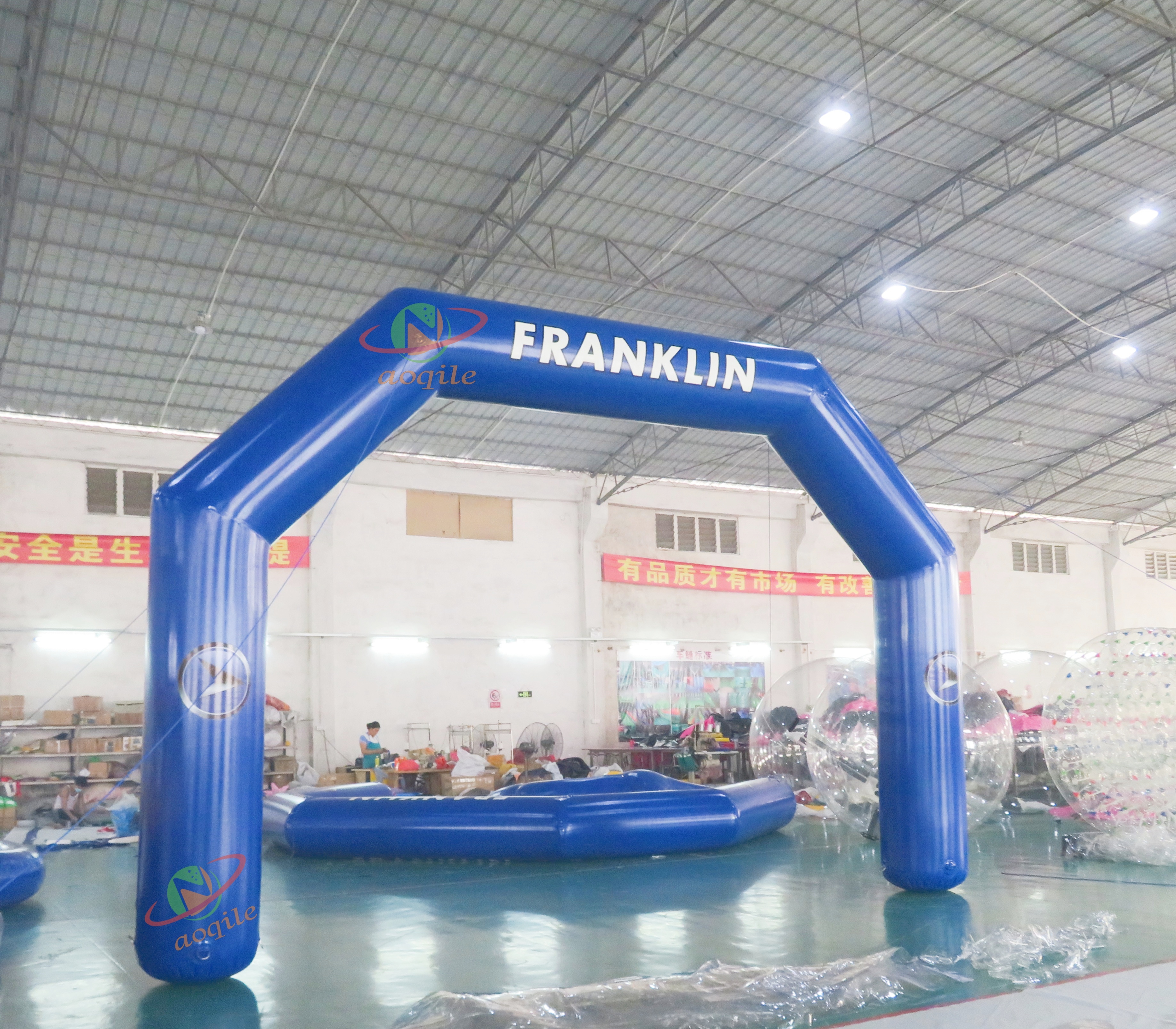 Hot Selling Print Advertising Inflatable Competition Arch Portable Outdoor Inflatable Arch