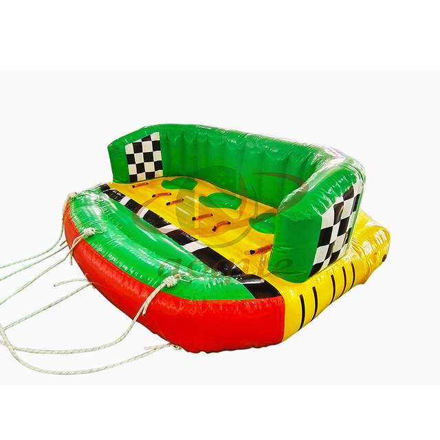 Most Thrilling Stability Slipper Boats 6 Persons Riders Water Sport Inflatable Towable Bandwagon Boat
