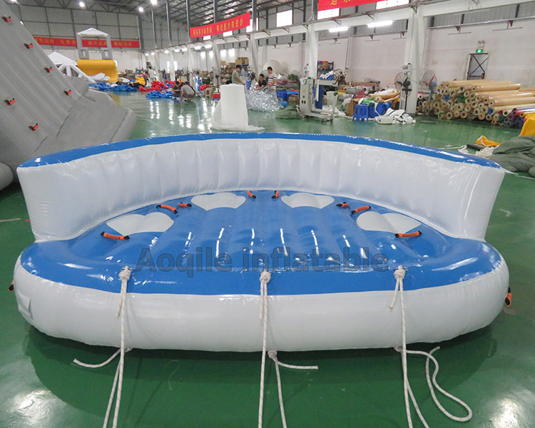 Inflatable Floating Sofa Flying Fish Water Sports Games Banana Boat Water Ski Towable Equipment