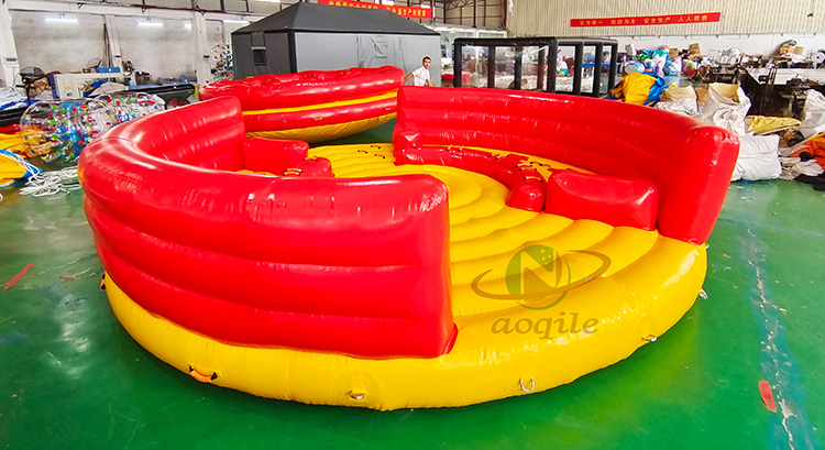 Inflatable Water Sports Toys Adult Water Slide Tube Crazy Flying Saucer Game Water Ski Towable