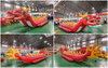 Heavy Duty Water Sports Inflatable Double-Tube Flying Fish Summer Entertainment Inflatable Towable Dragon Boat