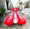 Inflatable Flying Fish Banana Boat New Missile Shape Floating Water Towable Boat