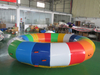 Commercial Large Water Park Rotating Roller Towable Inflatable Disco Boat