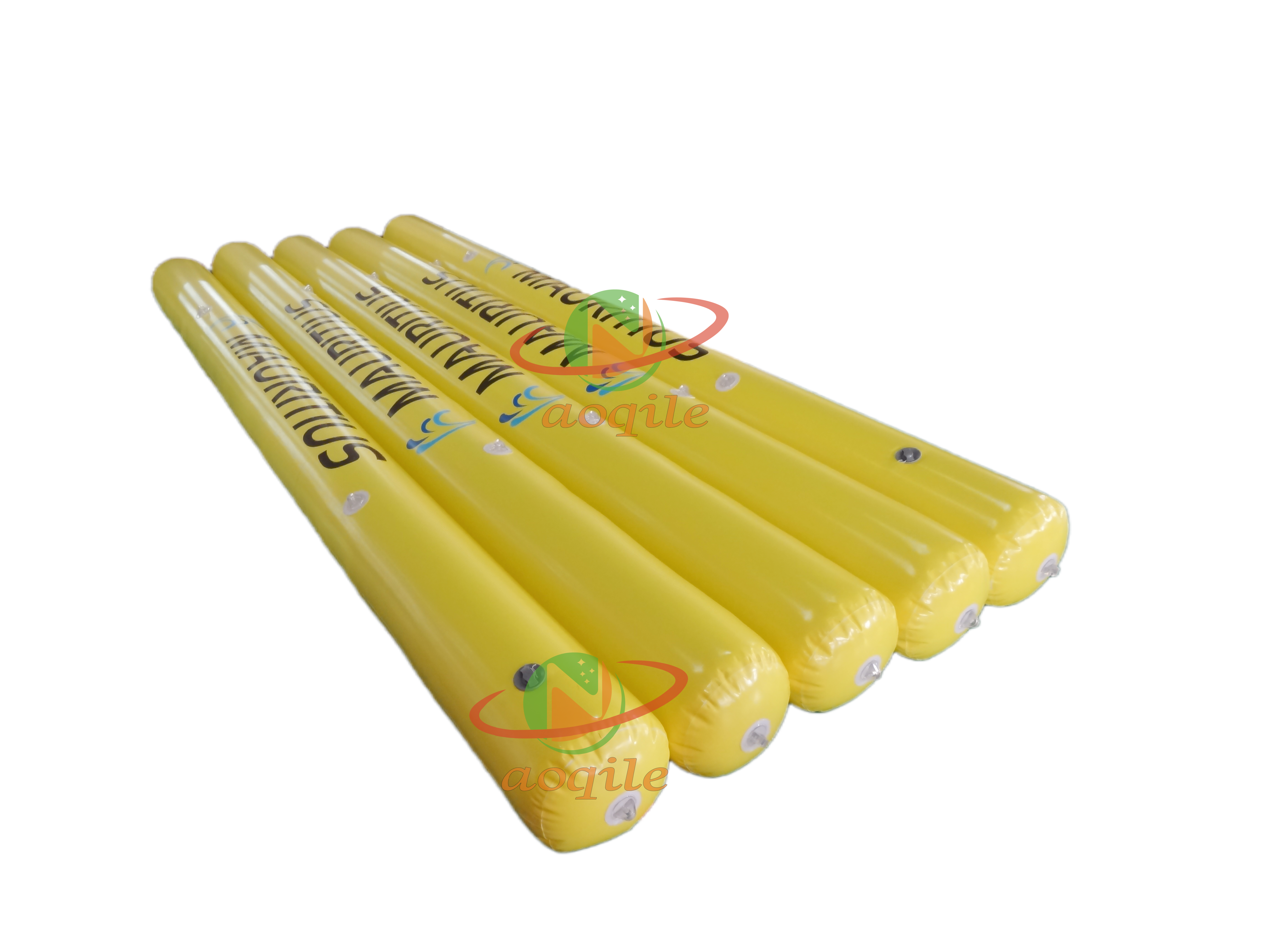 Pvc Airtight Swimming Long Cylindrical Advertising Buoy Open Water Competition Floating Buoy