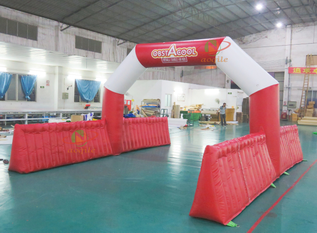 Outdoor inflatable entrance arch inflatable race start finish line arch for advertising arch event