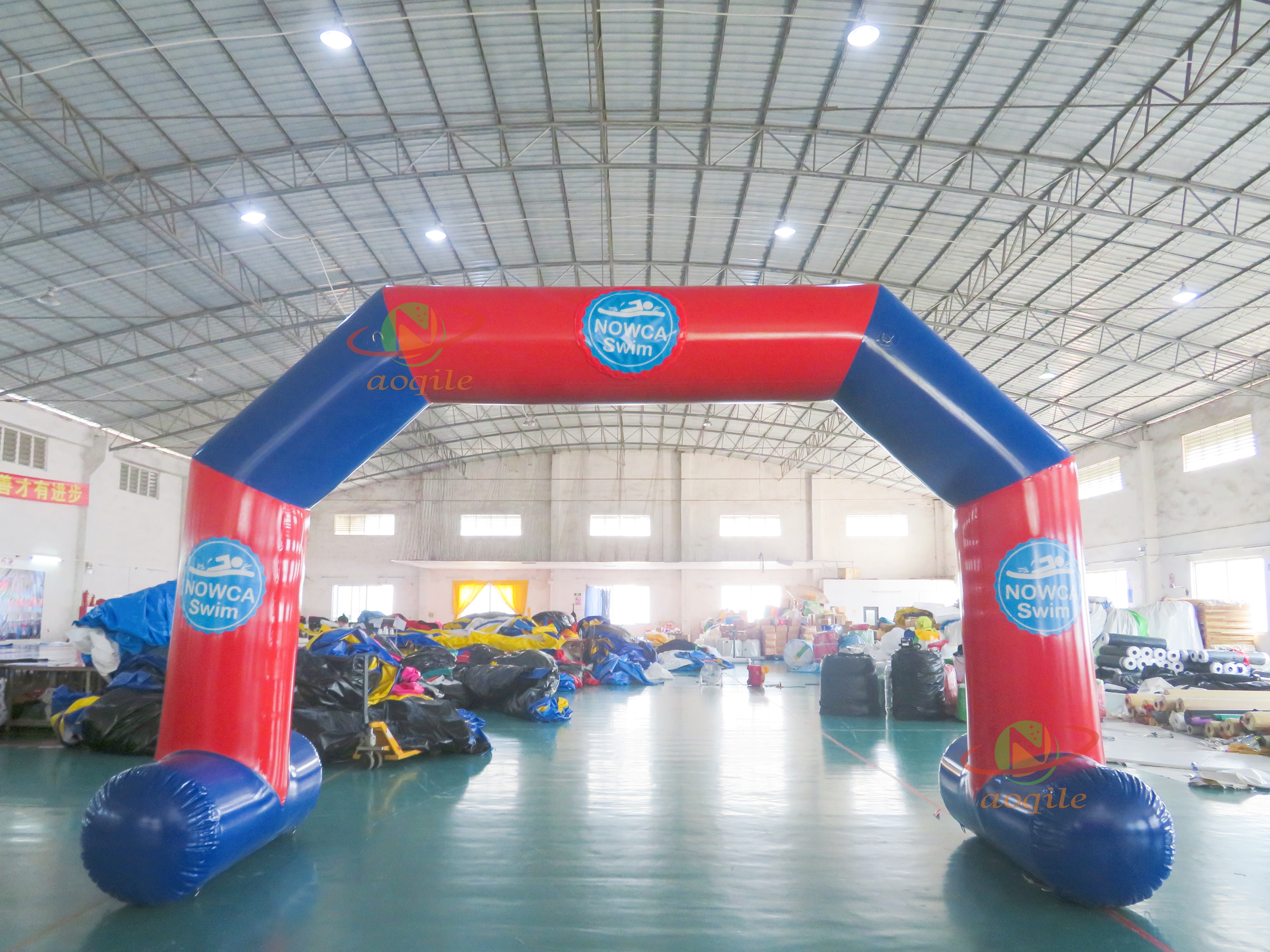 Outdoor inflatable entrance Advertising arch inflatable race start finish line arch for advertising event