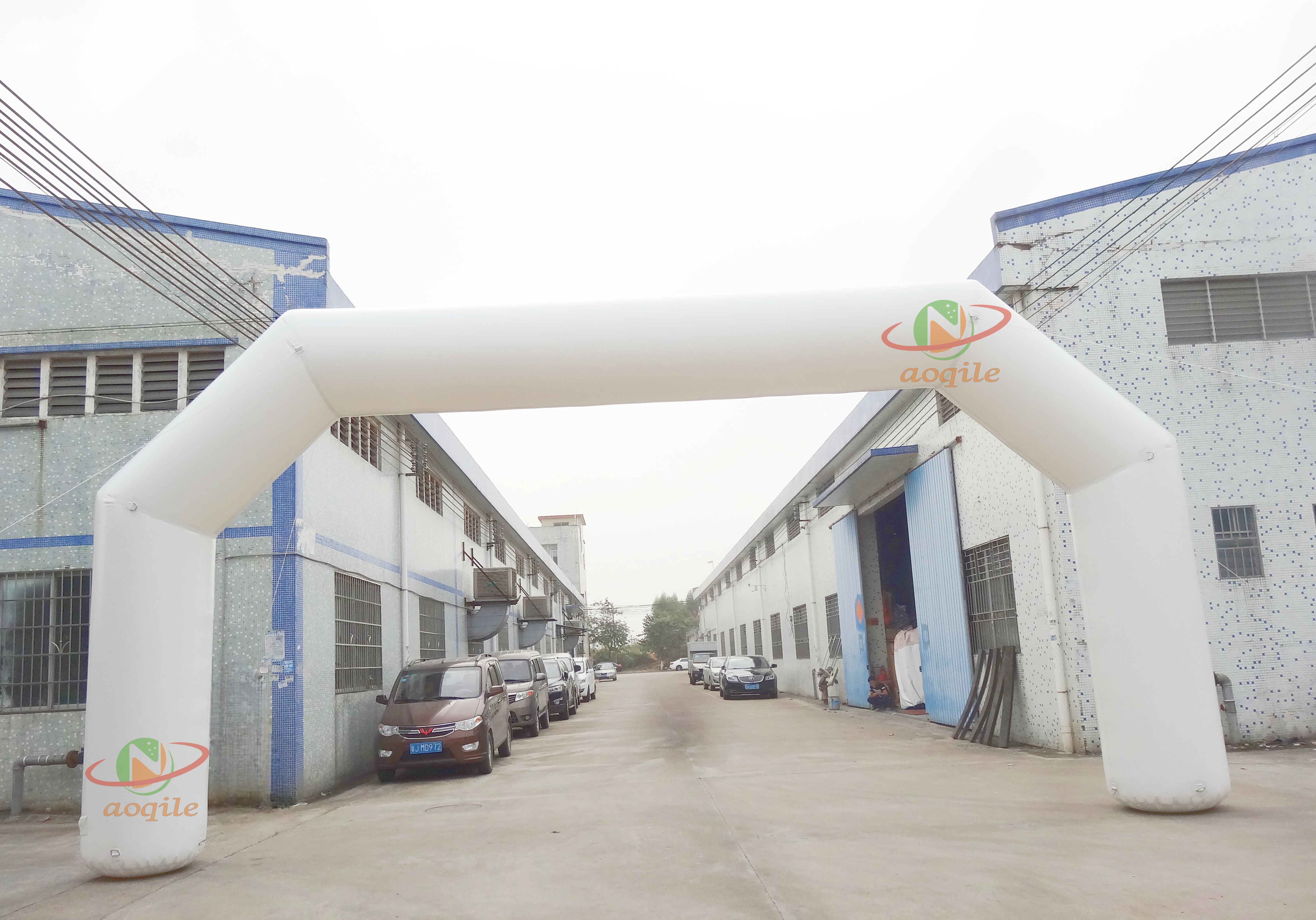 Durable Inflatable Outdoor Event Round Arch Event Advertising Entrance Inflatable Arch