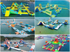 Custom Outdoor Inflatable Water Obstacle Sports Sea Floating Adult Inflatable Water Park