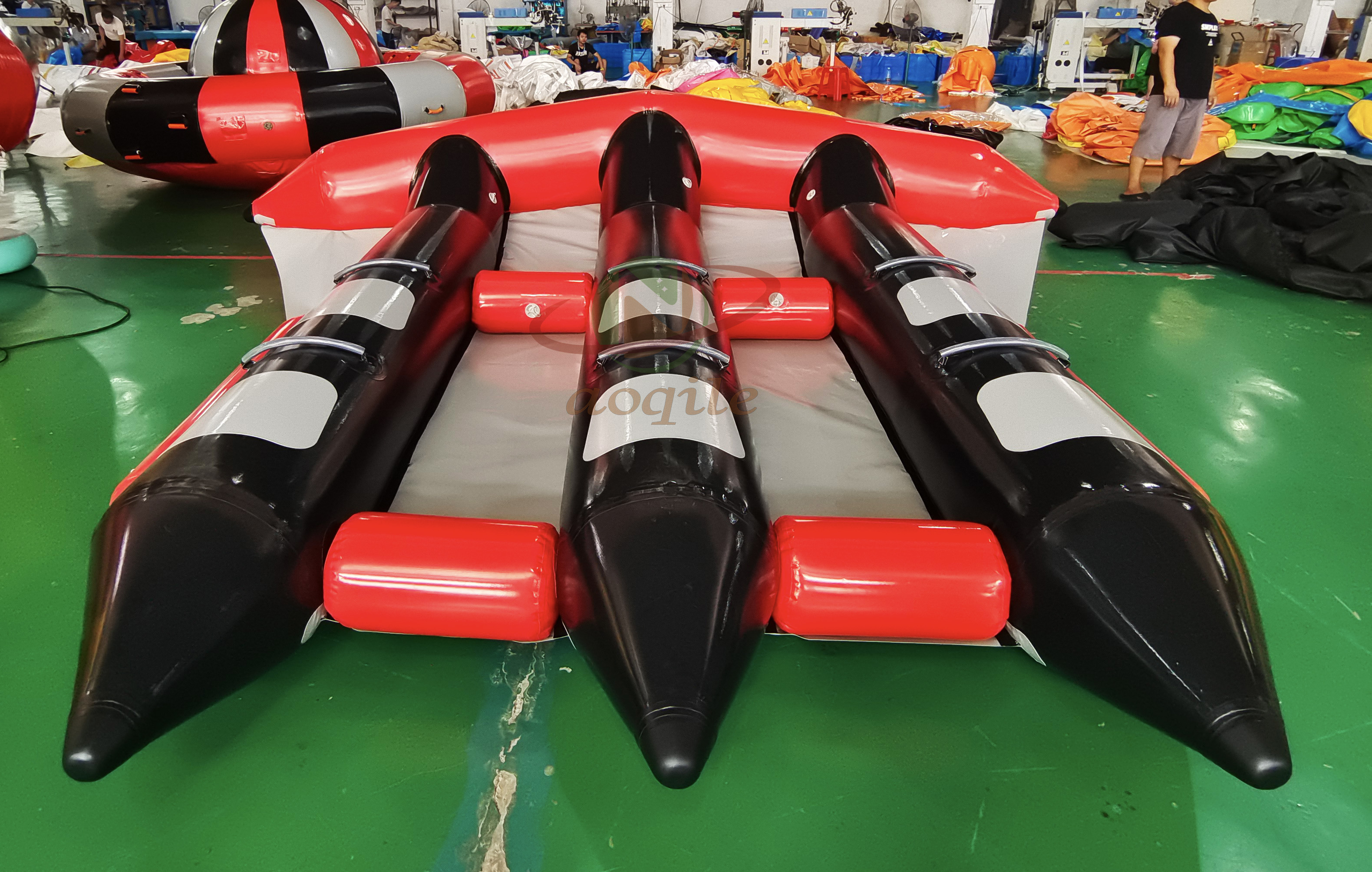 Popular Water Sport Equipment PVC Tarpaulin Towable Sea Jet Ski Inflatable Flying Fish Banana Boat