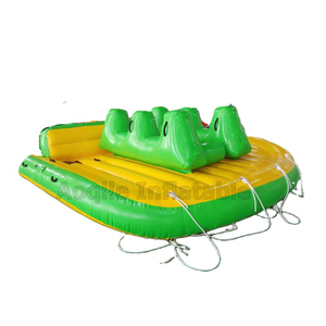 Hot Sale Riding Banana Boat Water Inflatable Toy Sports Game Inflatable Flying Fish Water Ski Towable