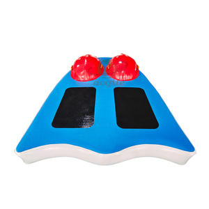 High quality custom 0.6mm PVC crazy inflatable towables flying fish for water sports