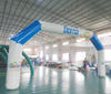 Outdoor Activity Finish Line Inflatable Race Starting Point Arch Inflatable Entrance Advertising Door