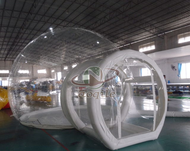 Aoqile 2025 Hot-Selling High-Quality Customizable Inflatable Transparent Bubble House for Outdoor Camping Events