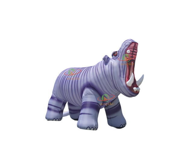 Aoqile 2025 Best-selling High-quality Inflatable Hippo Doll for Water Parks and Theme Parks for Events