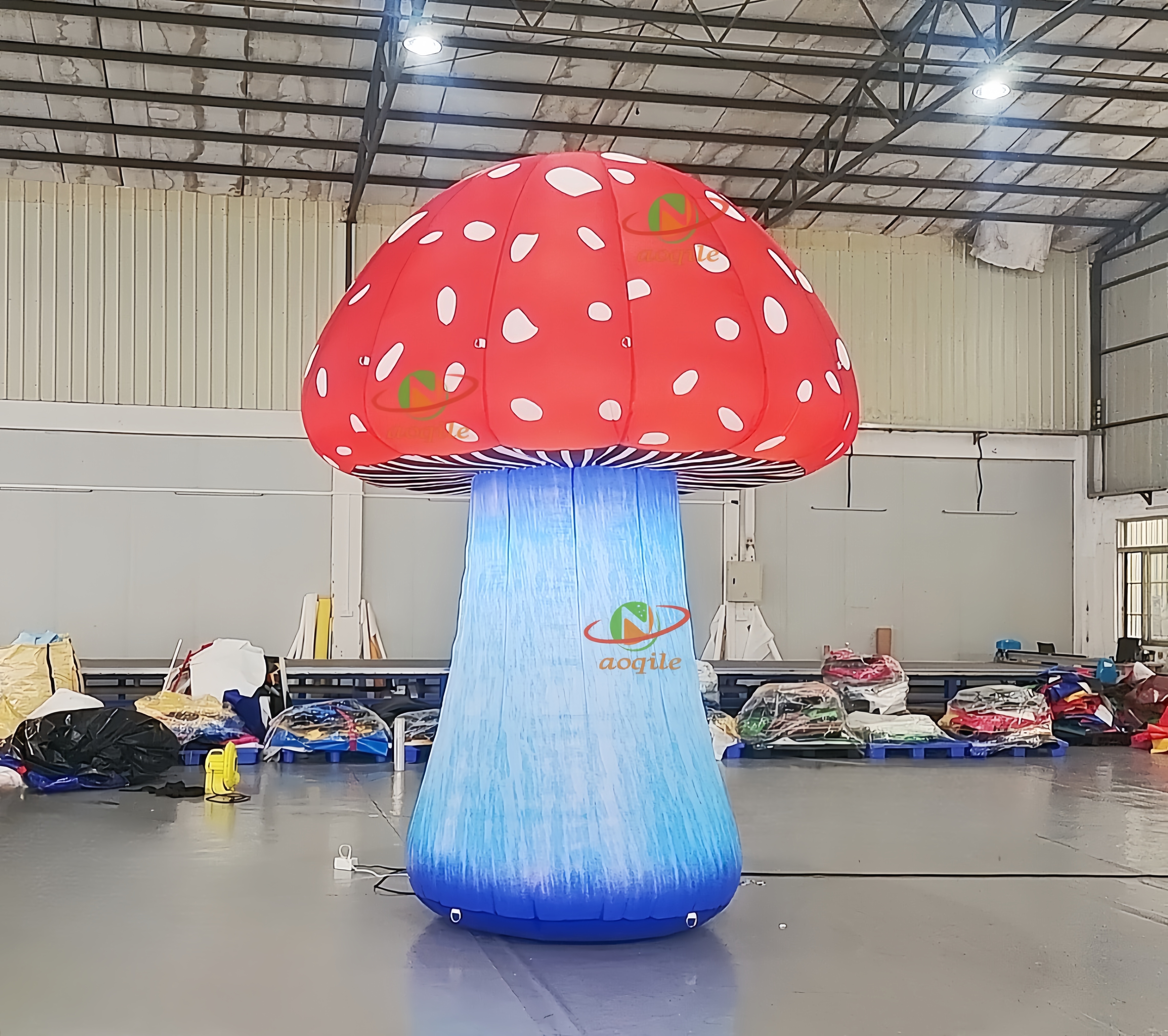 Inflatable mushroom decoration for Wedding Party, giant inflatable mushroom