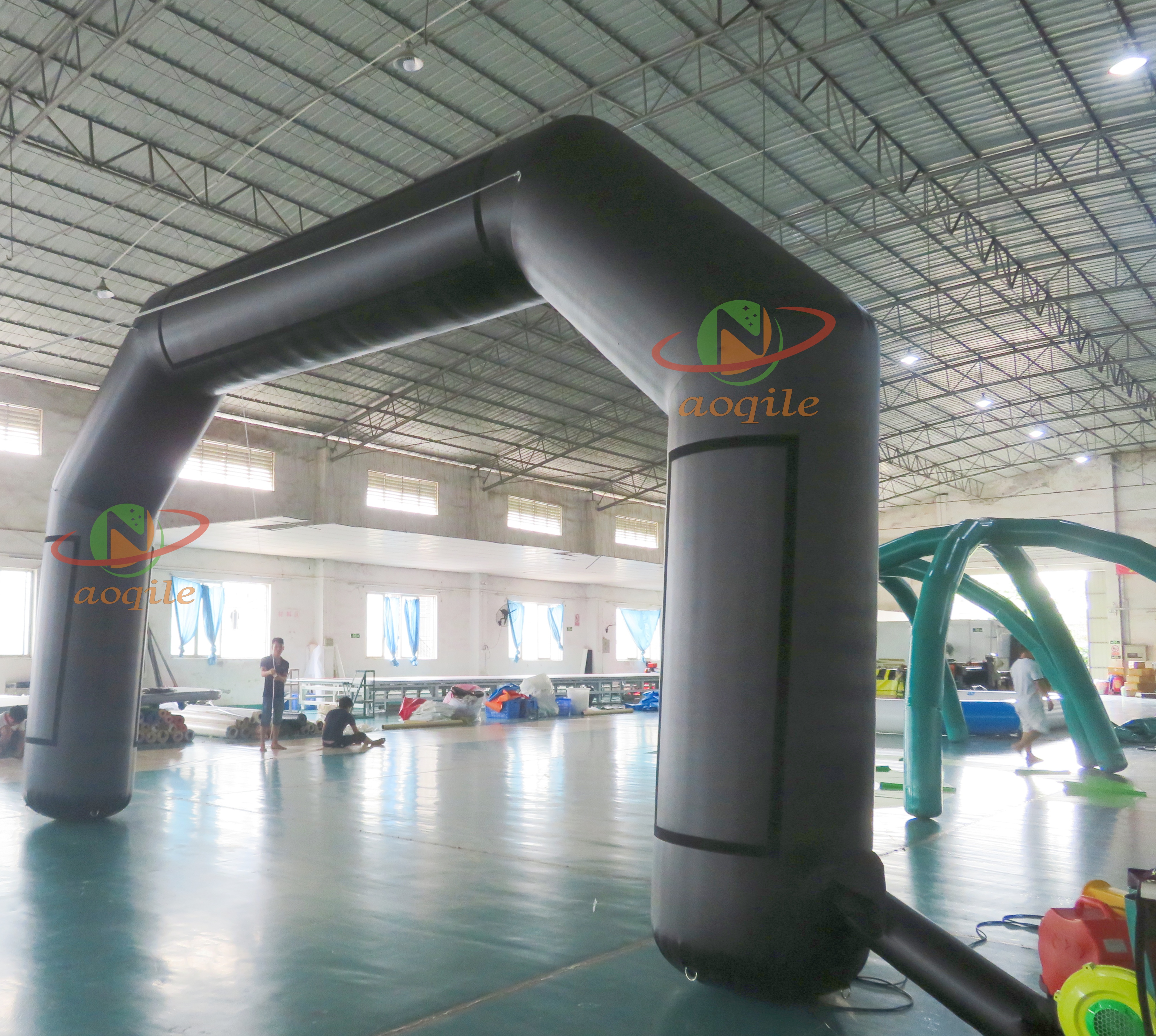 Aoqile Large Inflatable Custom Business Arch Foldable for Outdoor Advertising Store Anniversary Activities for Events