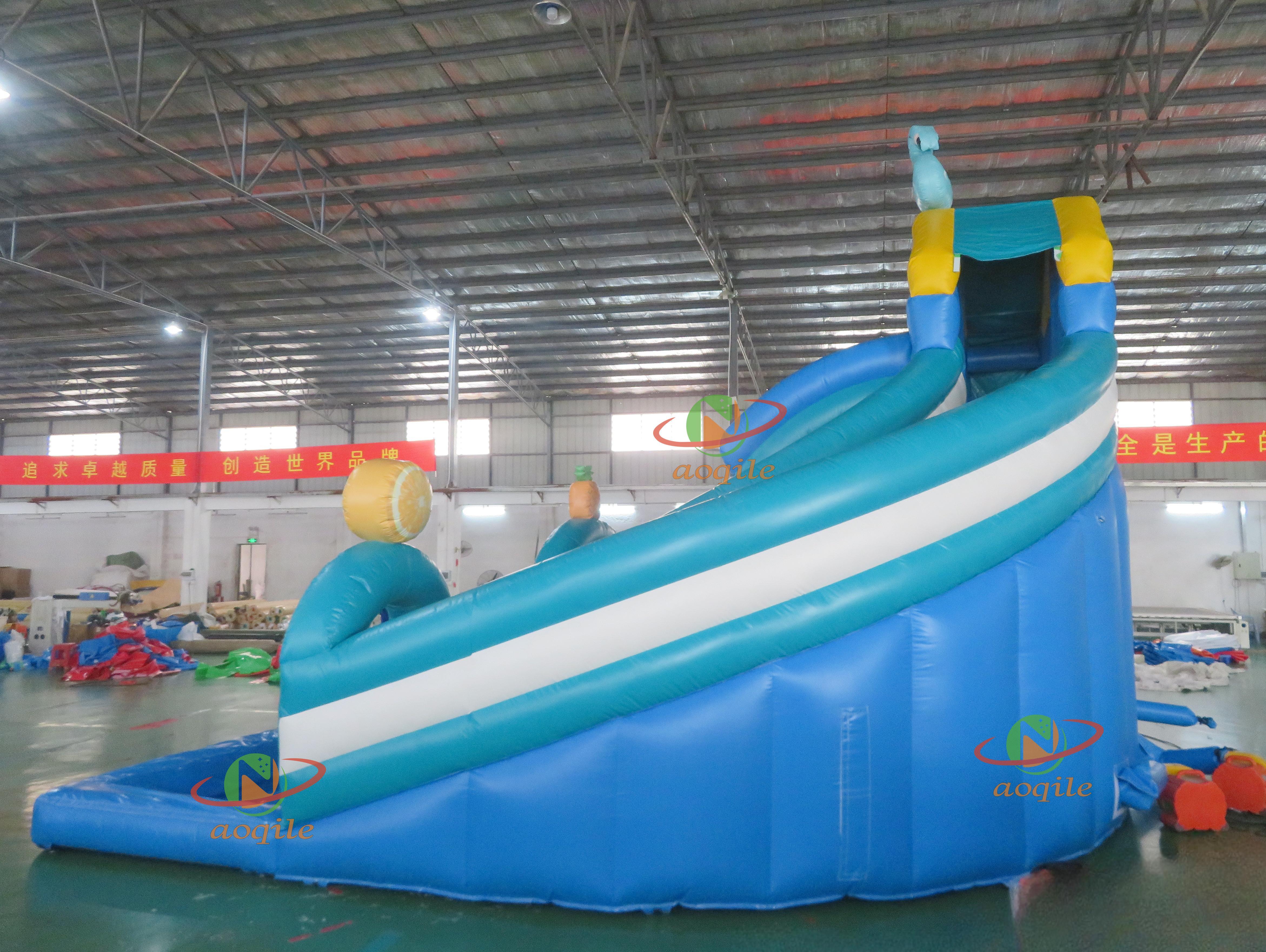 High-quality Indoor And Outdoor Large Inflatable Water Slides Water Park Water Slides