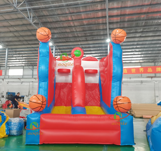 High Quality Indoor And Outdoor Inflatable Basketball Frame Entertainment Equipment