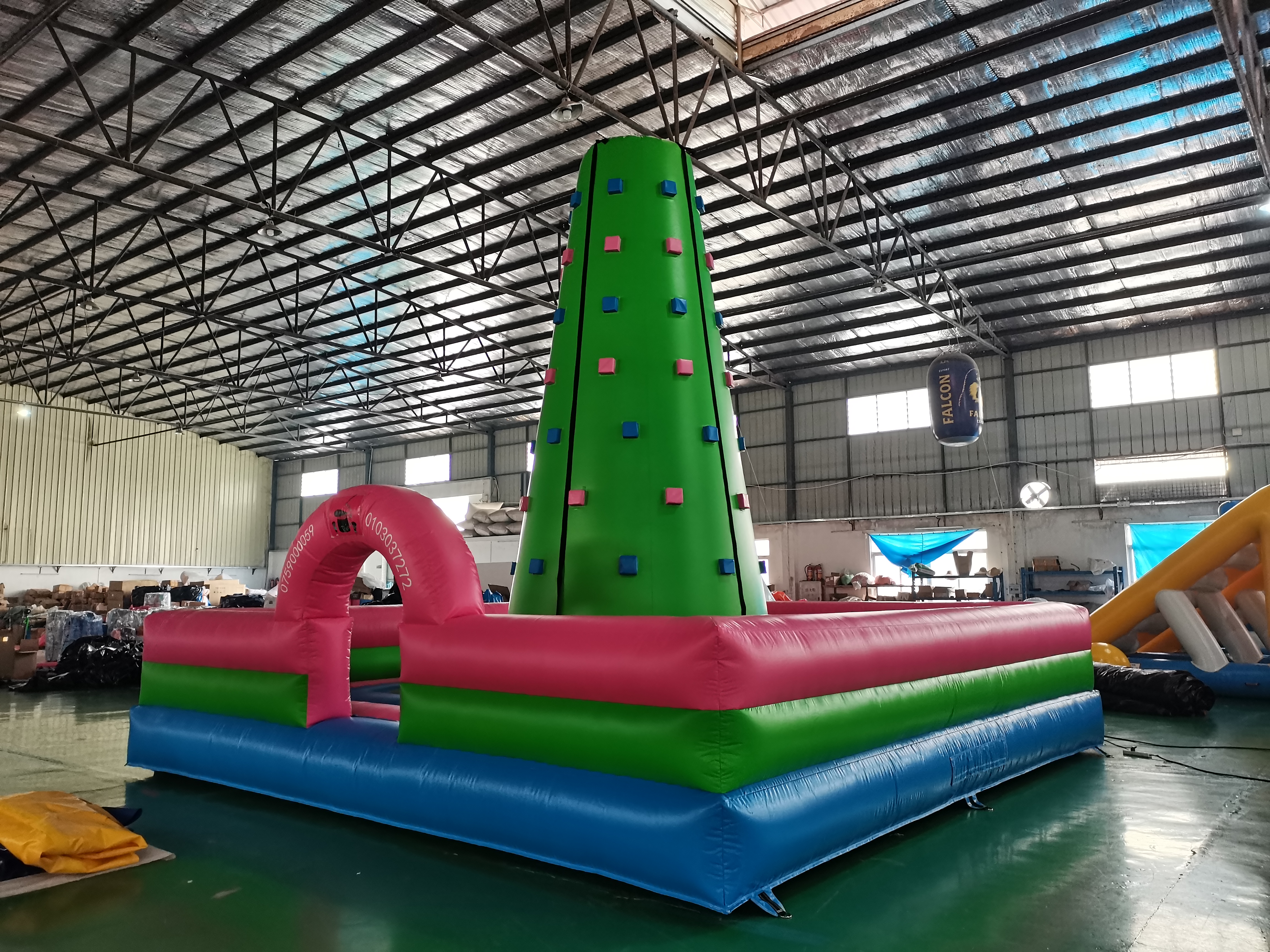 Inflatable Climbing Tower, Children Inflatable Rock Climbing Wall Mountain For Sports