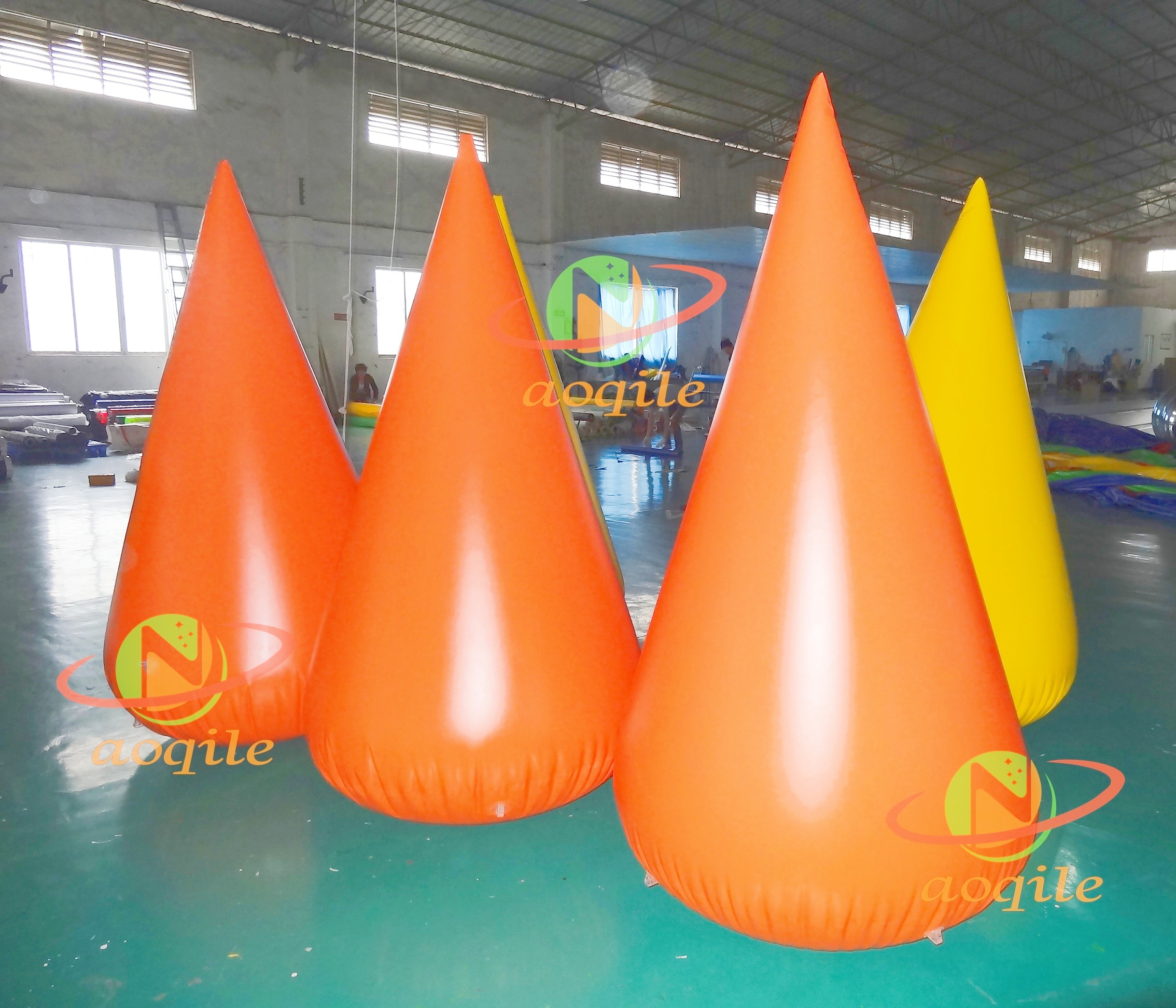 Customized Inflatable Swim Pool Buoys Float Buoy Inflatables Outdoor Playground Inflatables Buoy For Sale