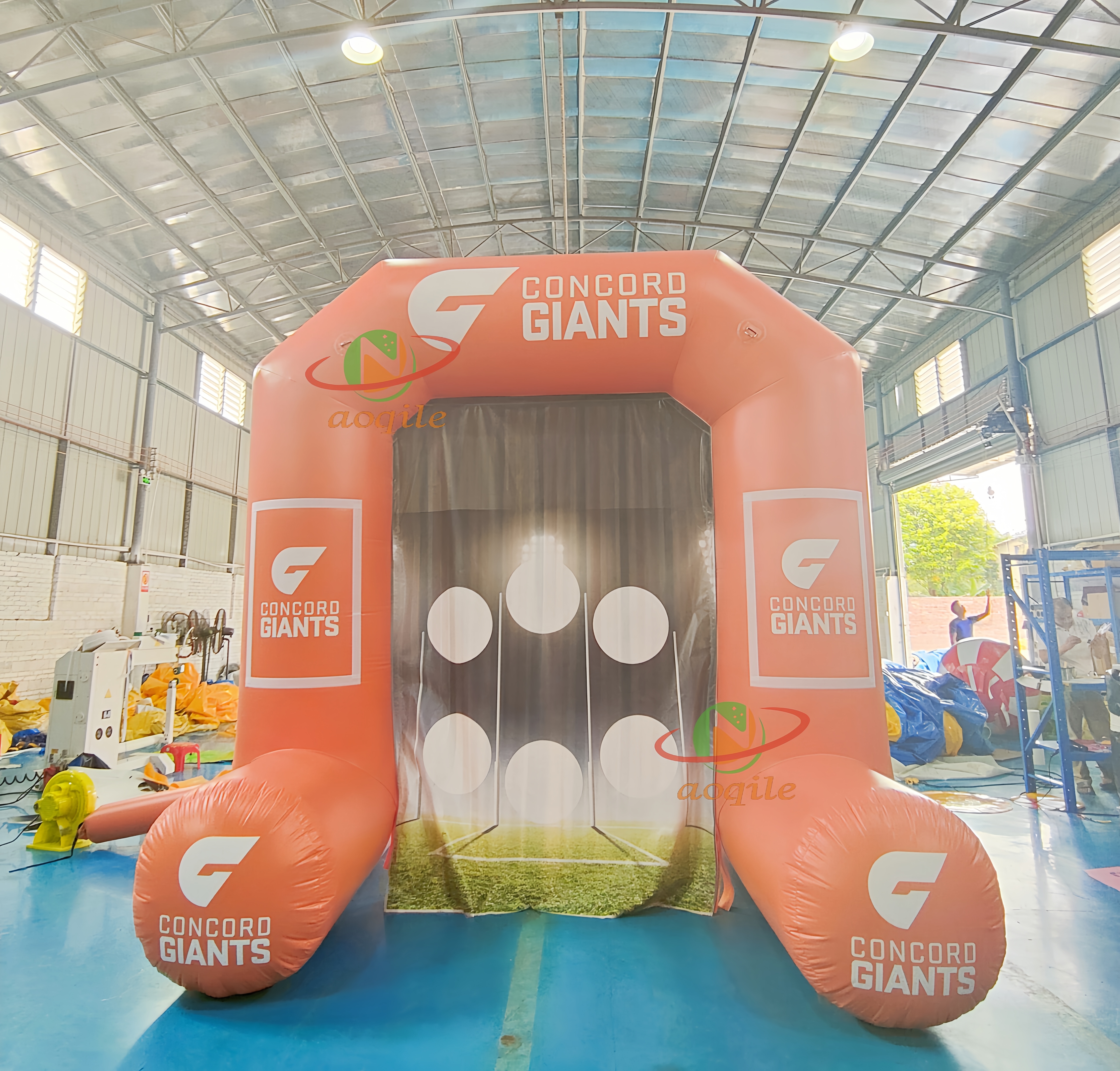 Full Color Printed Inflatable Arch For Outdoor Activities Starting And Finishing Running Competition Arch