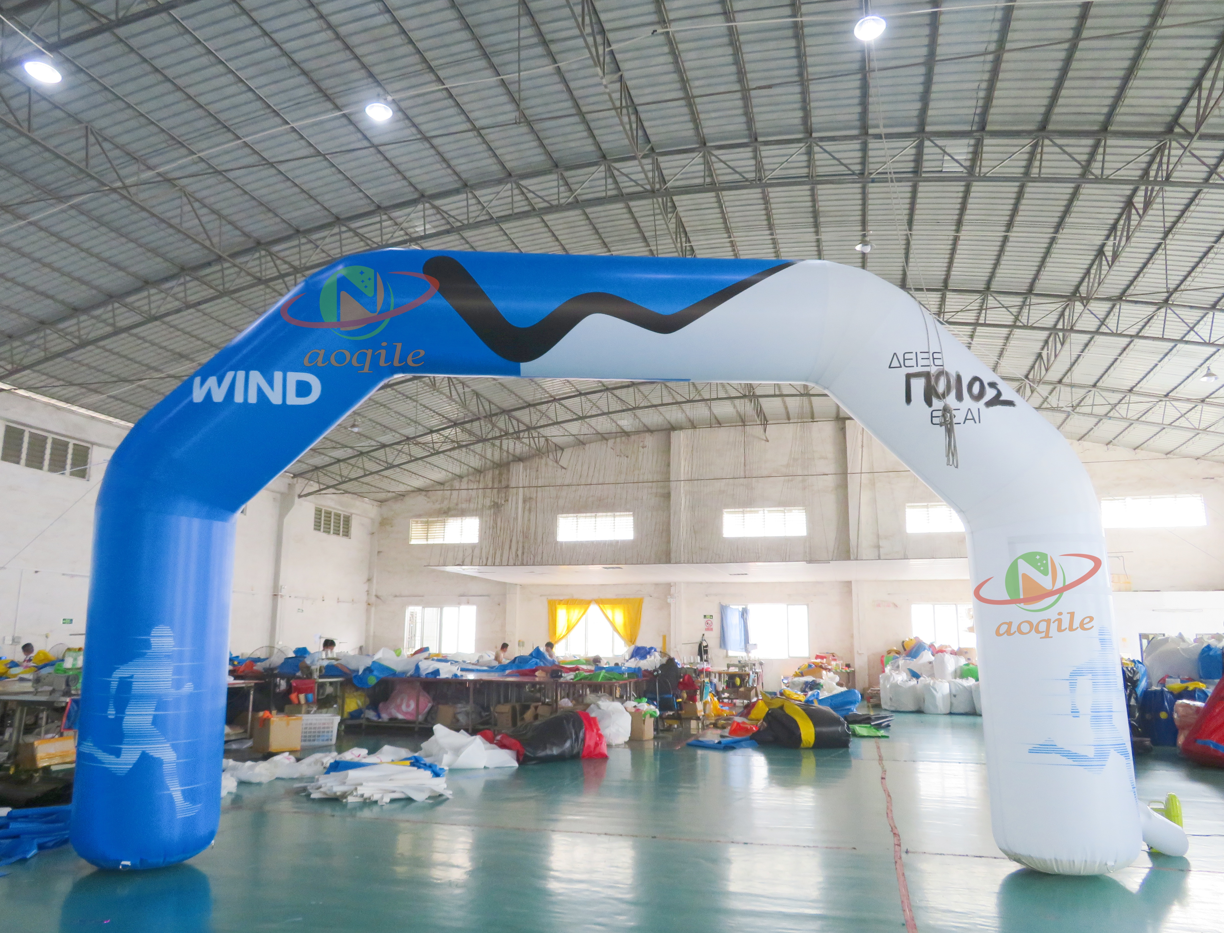 High Quality Event Inflatable Arch Competition Finish Line Inflatable Arch Advertising Equipment