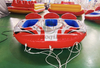 Custom Design Three Person Inflatable Reclining Water Tank Pontoon Water Ski Towable