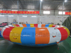 Hot sale Commercial Towable Inflatable colourful Rolling Donut Water Disco Boat