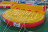 Custom Crazy Disco water boat adults Inflatable flying ufo Water Ski Towable